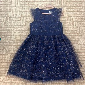 Janie and Jack deep purple special occasion dress- laters of tulle- pristine